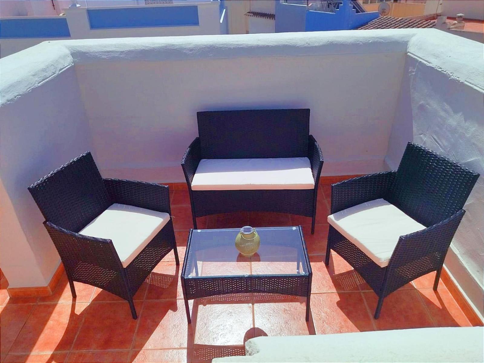 Casa Playa, Terraza Y Garaje Apartment เนร์คา ภายนอก รูปภาพ